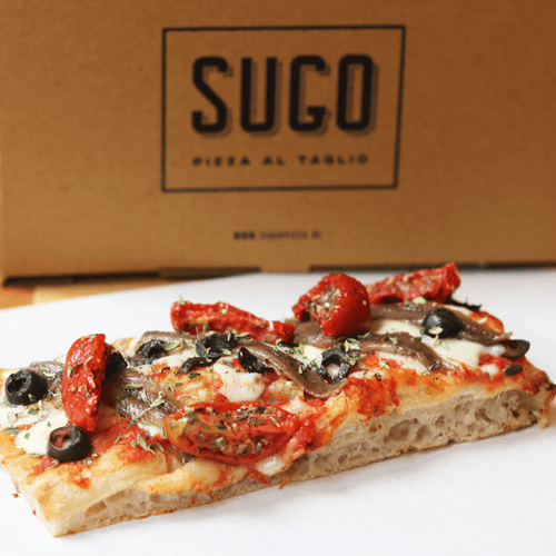 Pizza anchovies