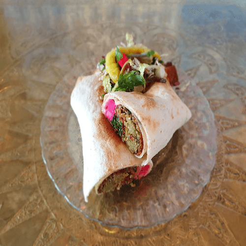 Falafel wrap