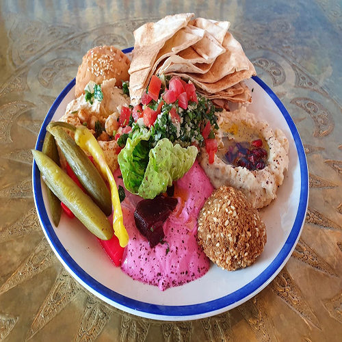 Mezze platter single