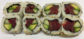 Uramaki maguro roll