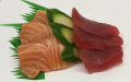 Sashimi zalm en tonijn