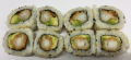 Uramaki tempura ebi roll
