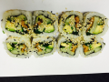 Uramaki vegetarian roll
