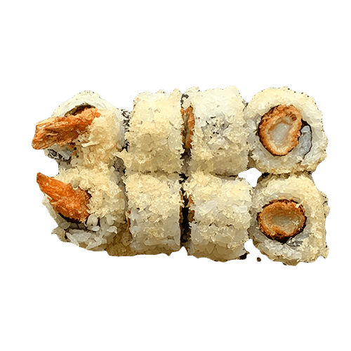 Ebi tempura maki (8 stuks)