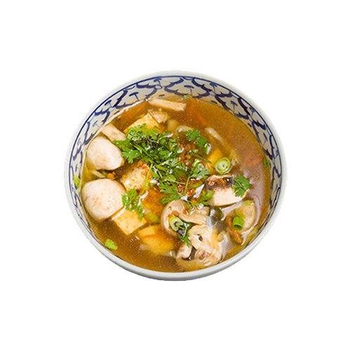 Kaeng chud tofu