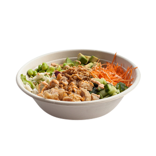 Pokebowl crispy wakadori chicken