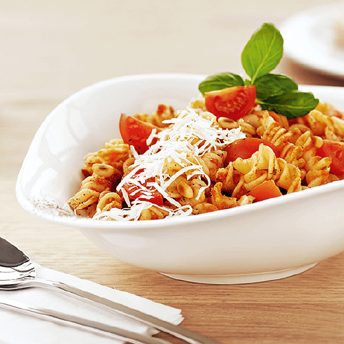 Pasta pesto rosso