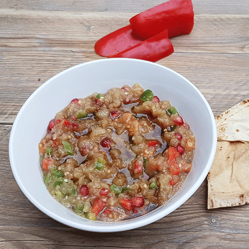 Baba ganoush, veganistisch
