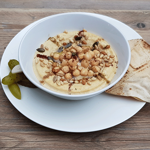Hummus, veganistisch