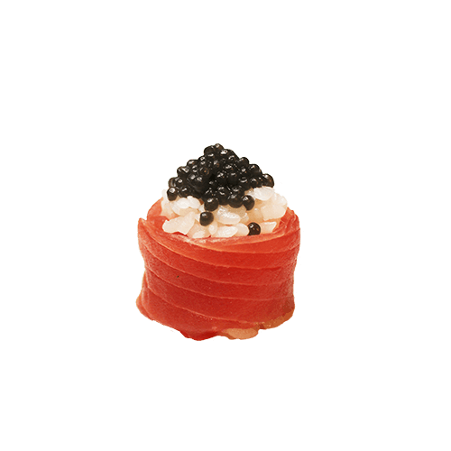 Tuna caviar gunkan