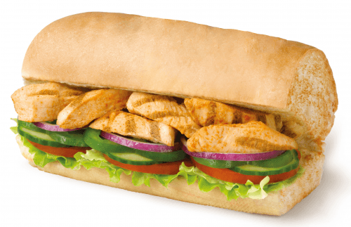 Chicken Fajita 30cm sub menu