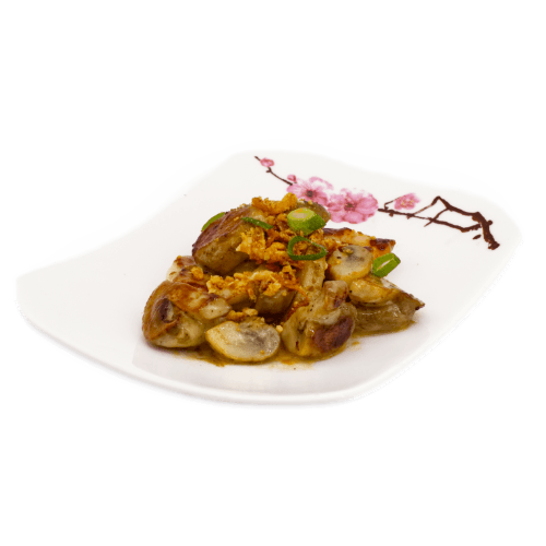 Garnalen en champignons