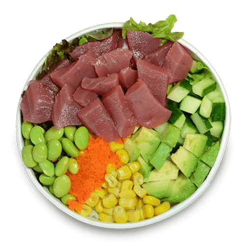 Poke bowl tuna