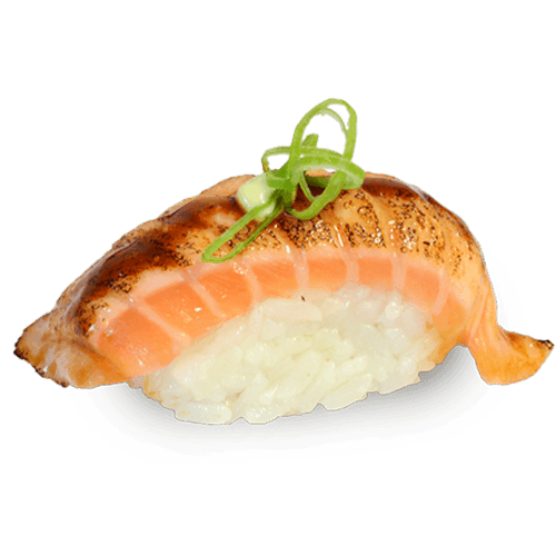 Sake tataki nigiri
