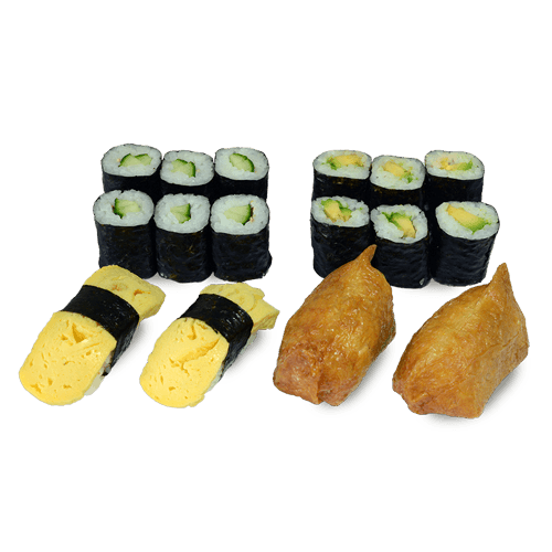 Sushi menu 18, vegetarian
