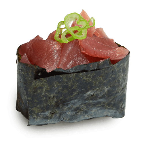 Spicy tuna gunkan