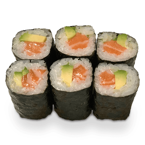 Sake avocado maki