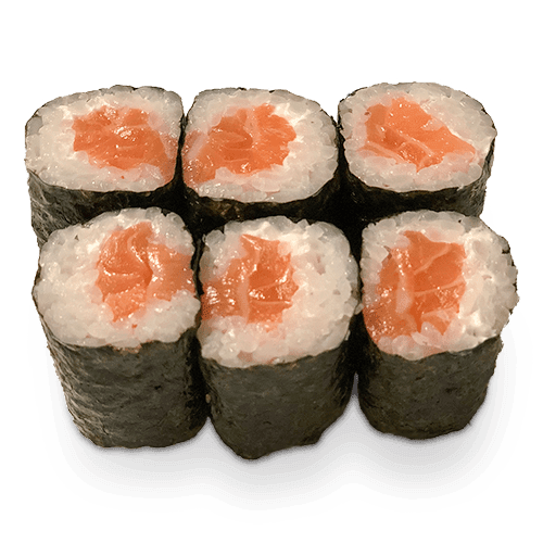 Cheese salmon maki