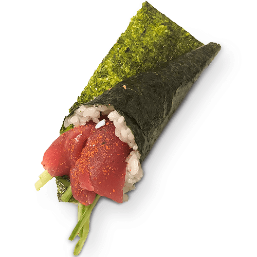 Spicy tuna temaki