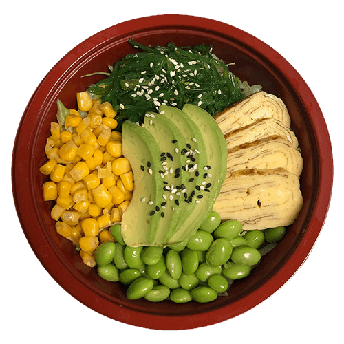 Veggie poke bowl