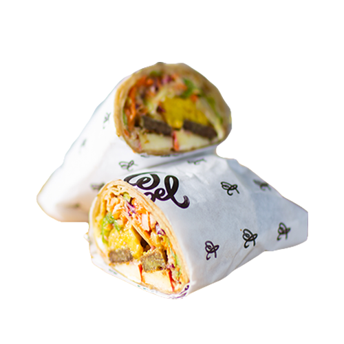 Bombay salad wrap