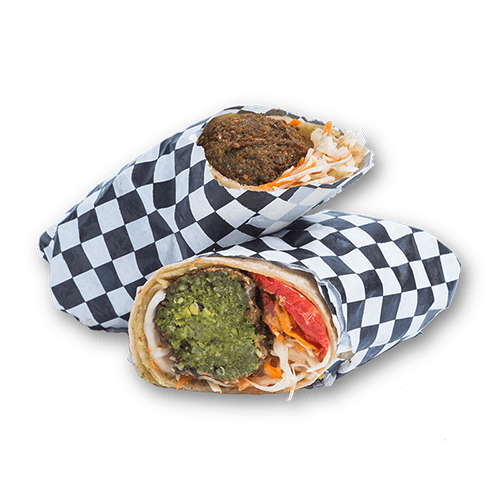 Garden bean falafel