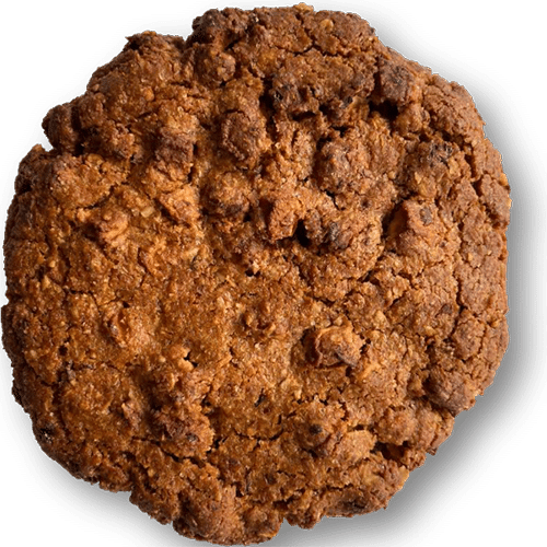 Apple en oat cookie