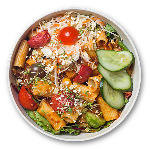 Slow-roasted tomato pasta