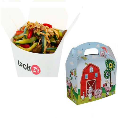 Kids teriyaki chicken + een kleine verrassing