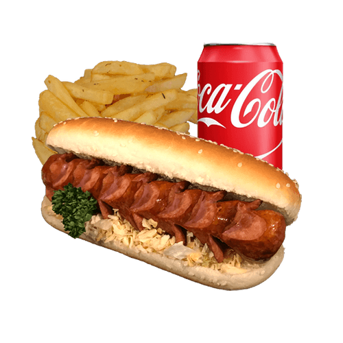 Natural dog menu