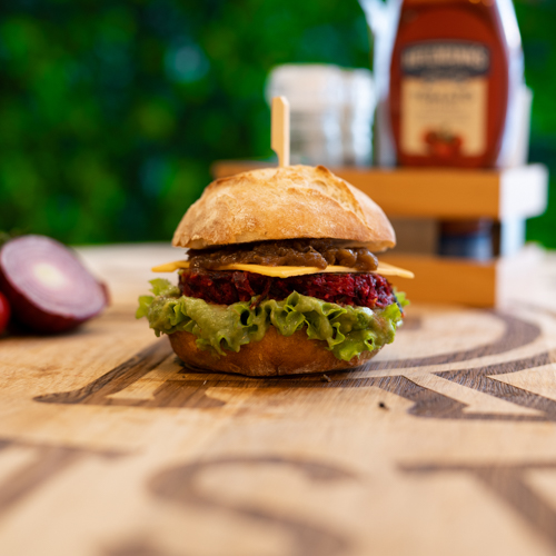 De red vega burger
