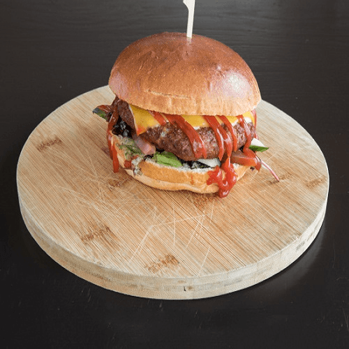 Classic burger menu