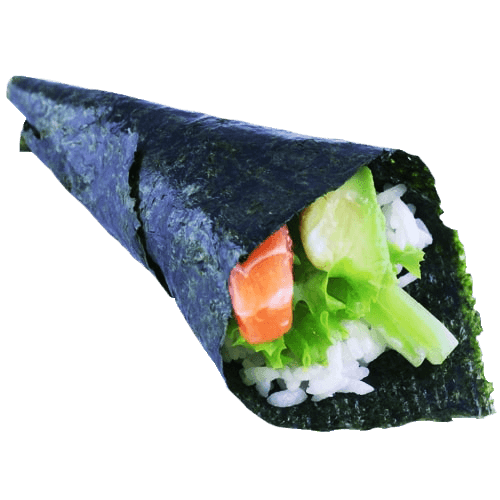 Salmon temaki