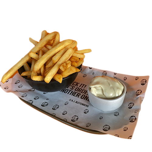 Straight up fries