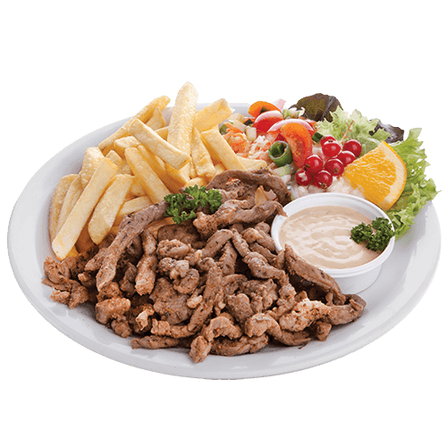 Shawarma dish