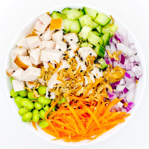 Chicken poké