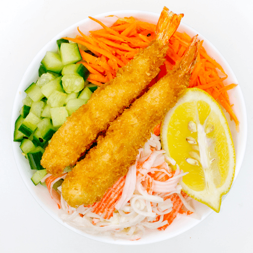 Ebi tempura poké