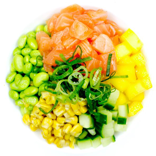 Sweet Hawaiian poké