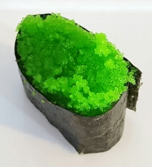 Garnaalkuit wasabi gunkan