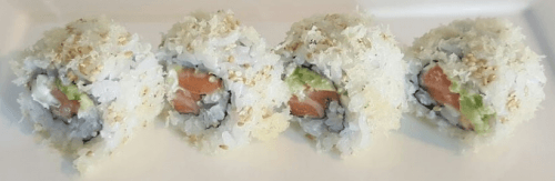 Zalm en roomkaas maki