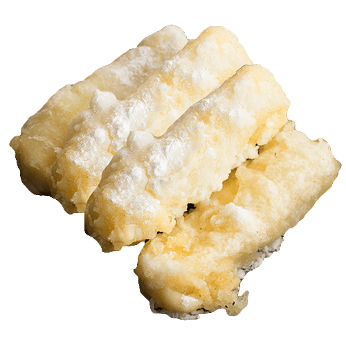 Tempura mozarella