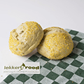 Organic corn bread roll