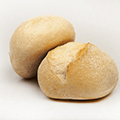 Crispy white bread roll