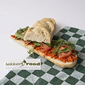 Half stokbrood bio met filet american
