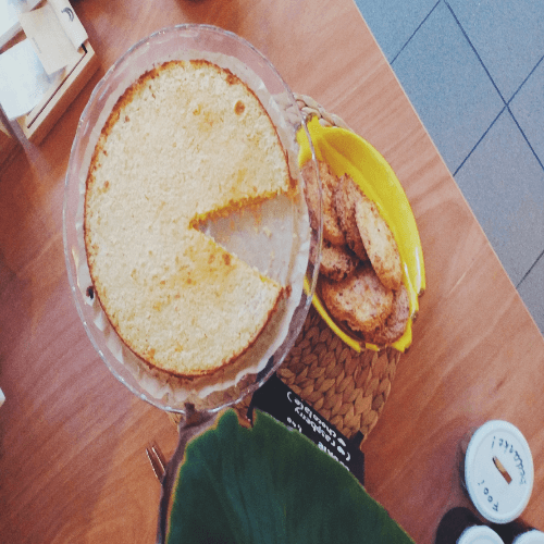 Ginger-lemon cake