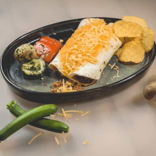 Ratatouille wrap