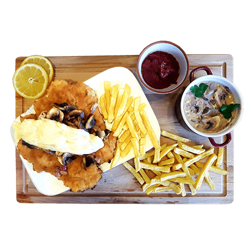 Specialty schnitzel