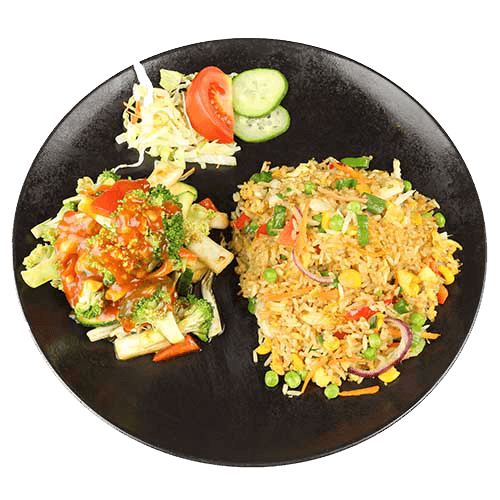 Wokgerecht met groentenmix