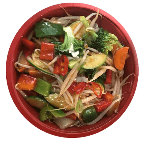 Wokkie bowl vegetarisch