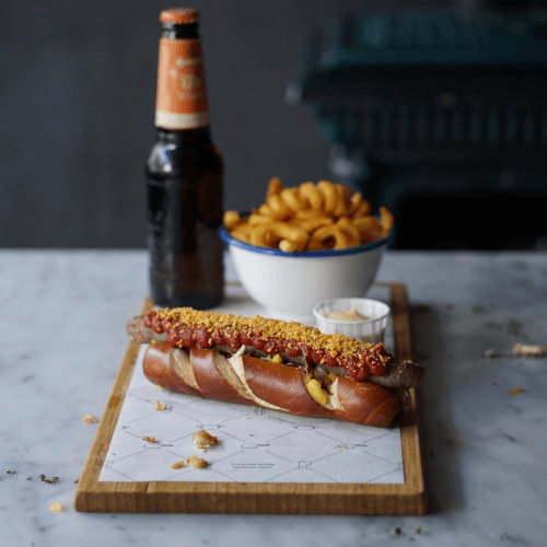 The Texas hot link met Berging IPA